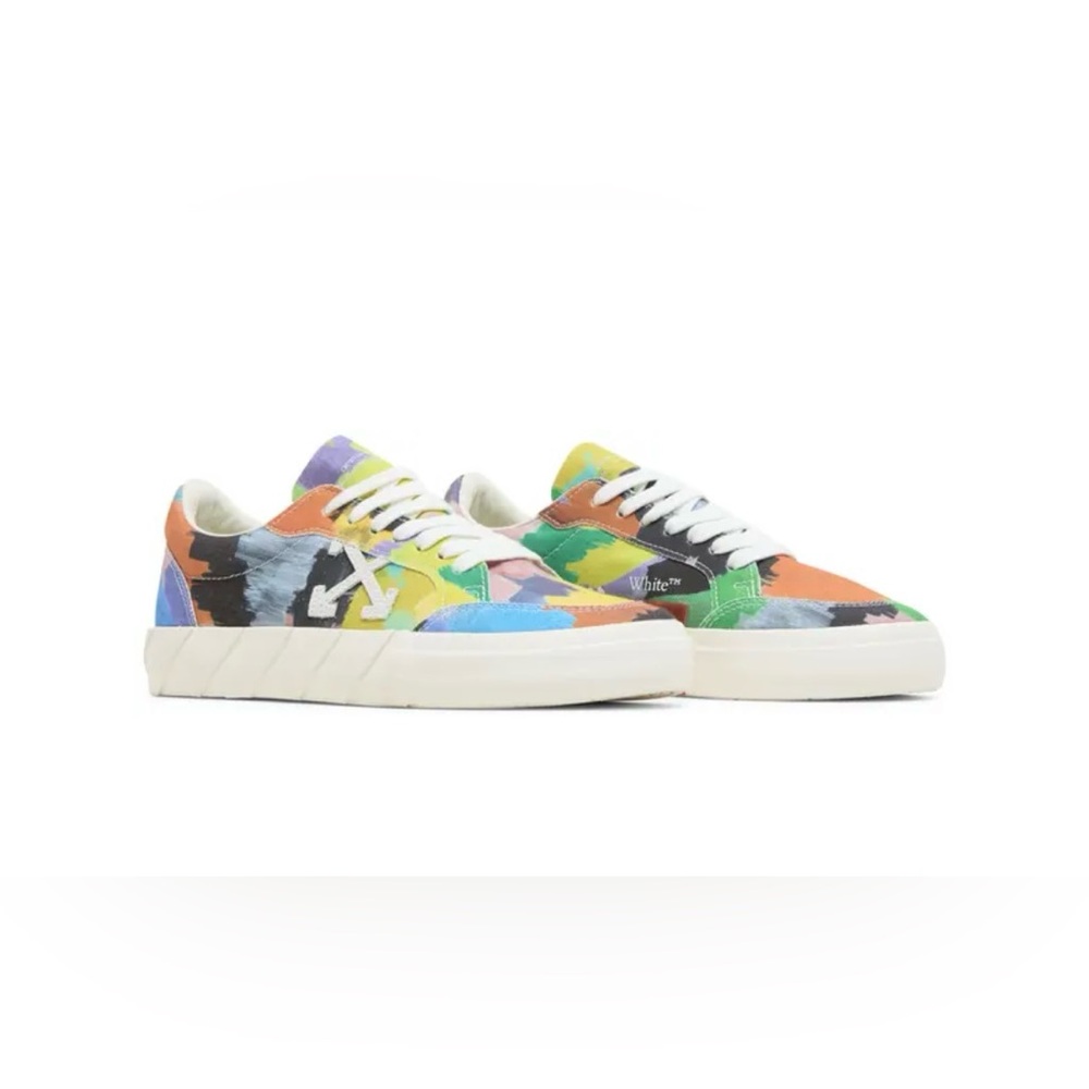Off White Paint Splatter Sneakers…